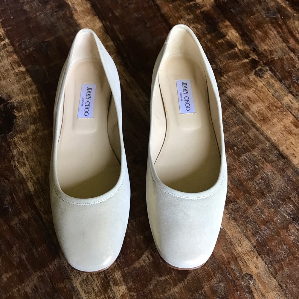 Jimmy Choo Shimmer Flats